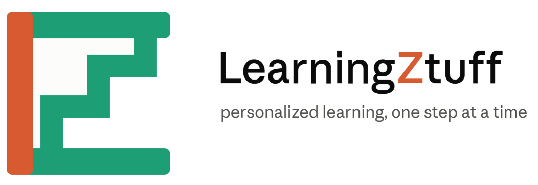 LearningZtuff — personalized learning, one step at a time